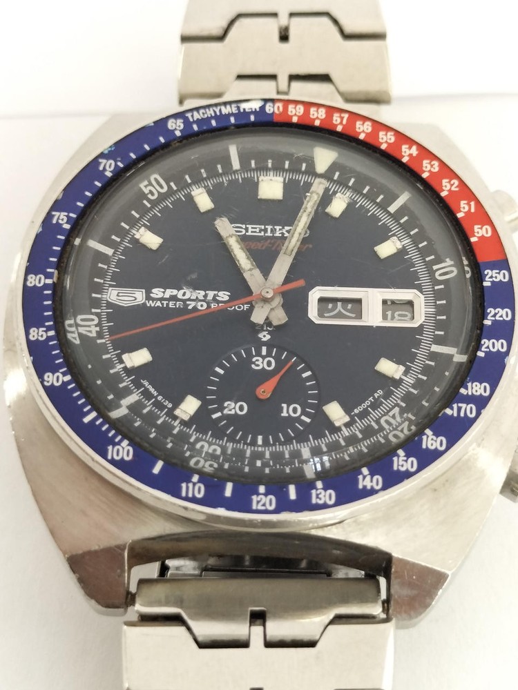 SPEED TIMER Model 6139 6000 SEIKO