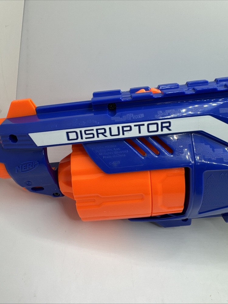 Nerf N-Strike Elite Disruptor Foam Blaster 6 Shot Tested Working