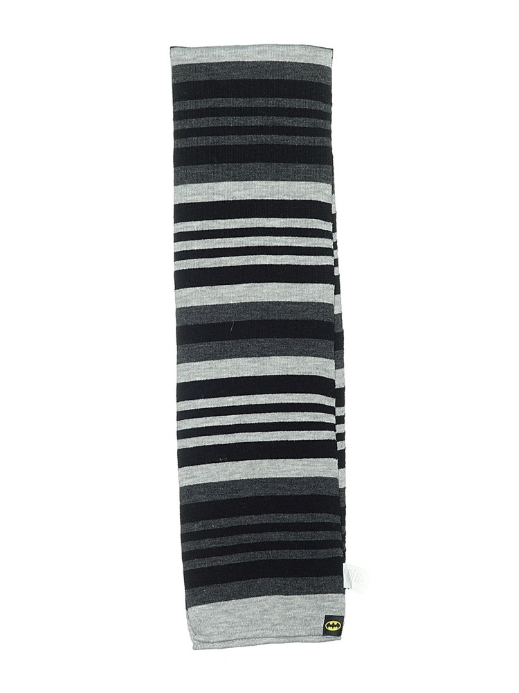 Batman Boys Gray Scarf One Size