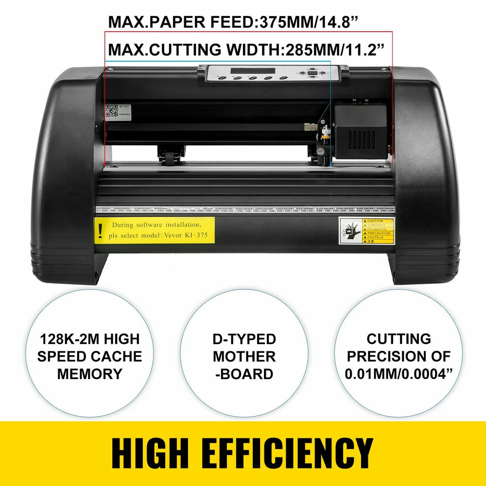 Vinyl Cutter Plotter Cutting 14" Sign Maker Graphics Handicraft Wide Format