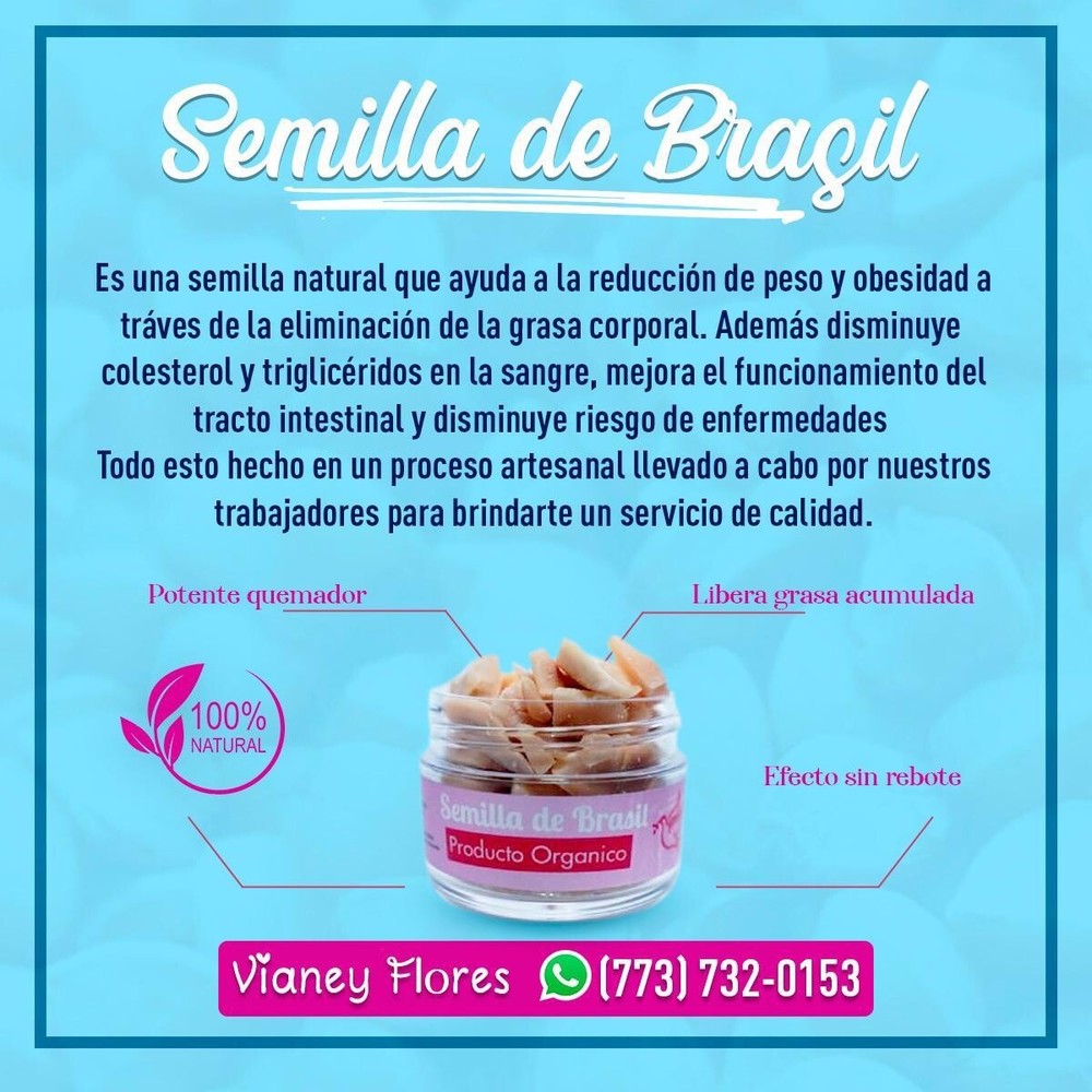 Semilla De Brazil La Original.