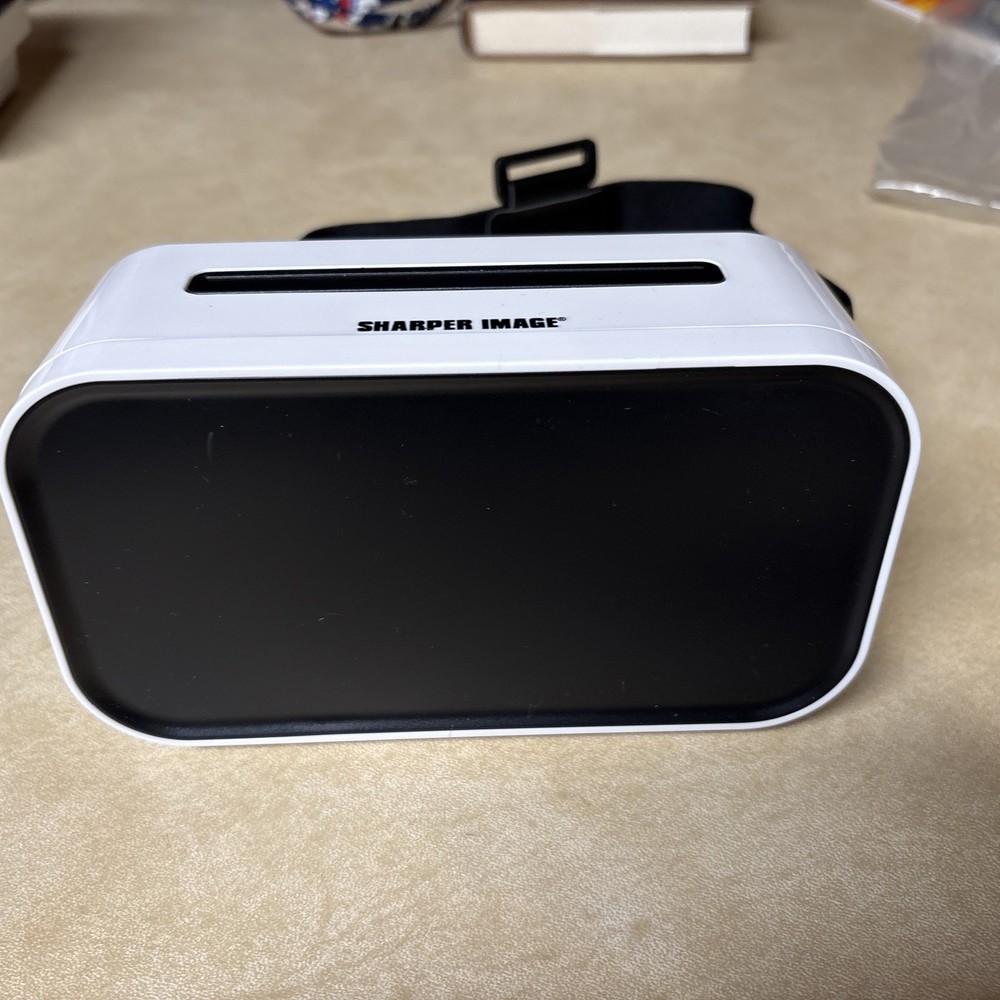 SHARPER IMAGE 2017 VIRTUAL REALITY HEADSET WIRELESS GEAR FOR IPHONE /ANDROID 10S