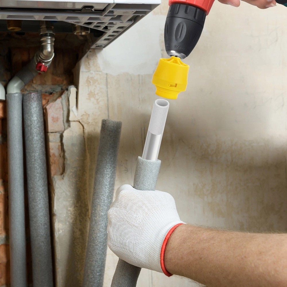 PVC Thread Maker Tool with 3 Dies for Electric Drill Precision Threading Tool