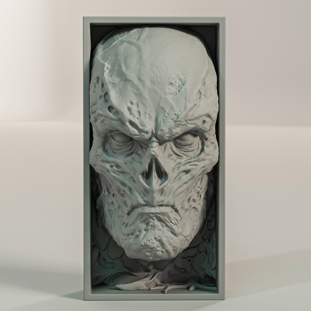 Vecna - Stranger Things Horror Book Nook & Wall Mount
