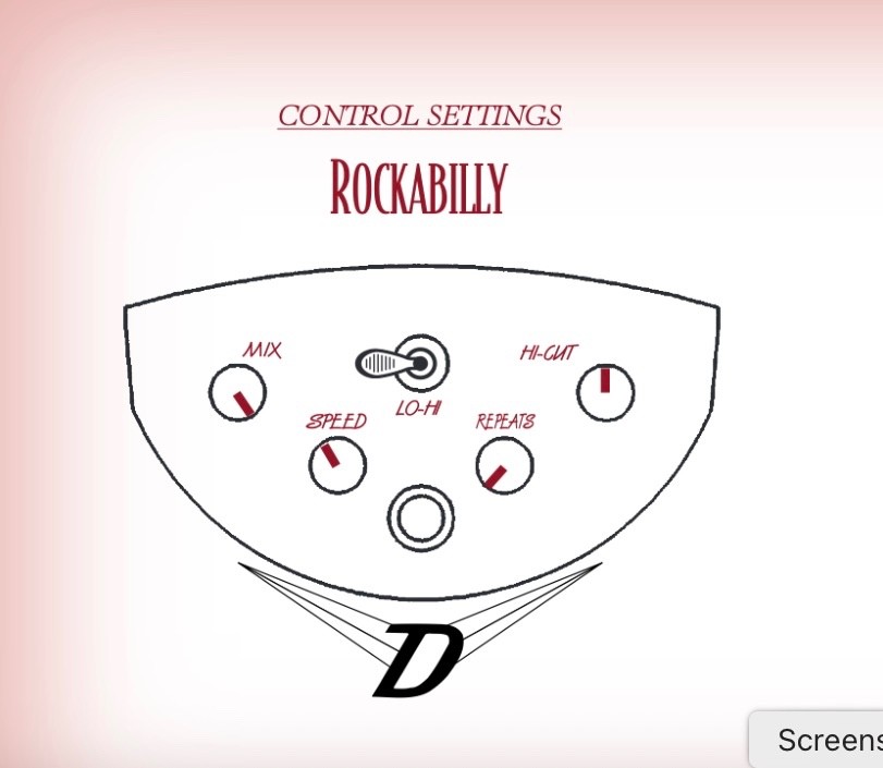 Danlectro Dan-Echo Delay Pedal First Mode including adapter