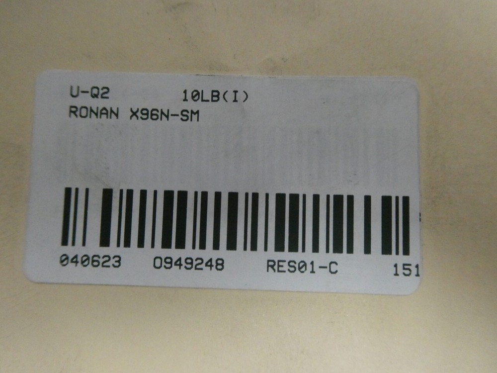 Ronan X96N-SM Process Computer Densitometer 115v-ac
