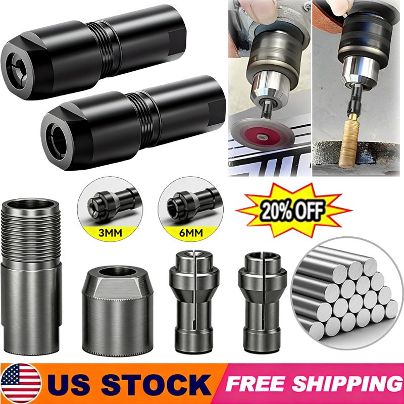 NEW Angle Grinder Adapter Converter for Home DIY Projects Thread Cutting Cutting