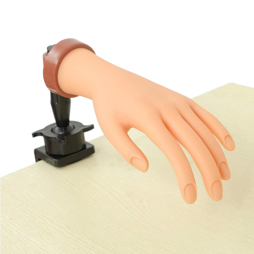 Practice Hand for Acrylic Nails,Mannequin Hands for Nails Practice