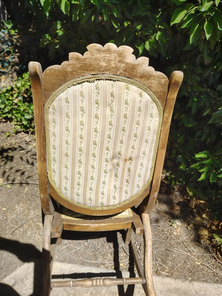 Antique Folding Rocking Chair