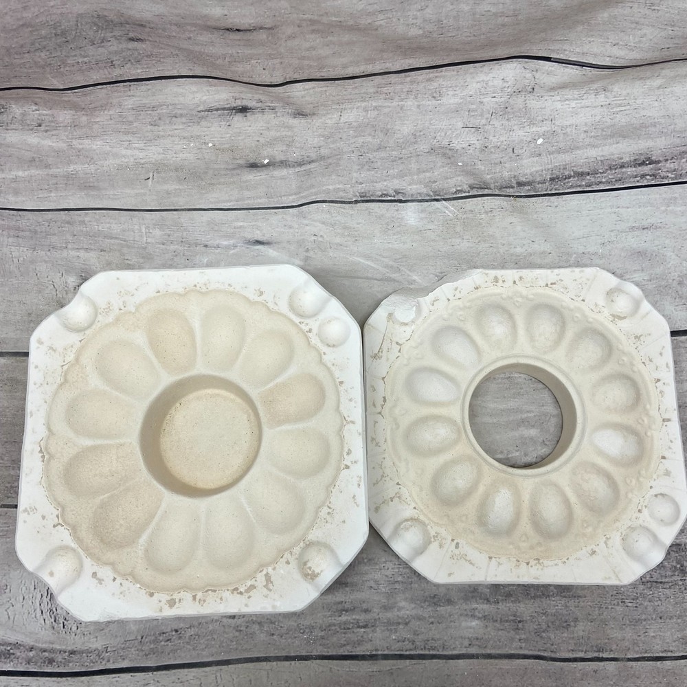 Ceramic Slip Casting Mold Egg Plate #644