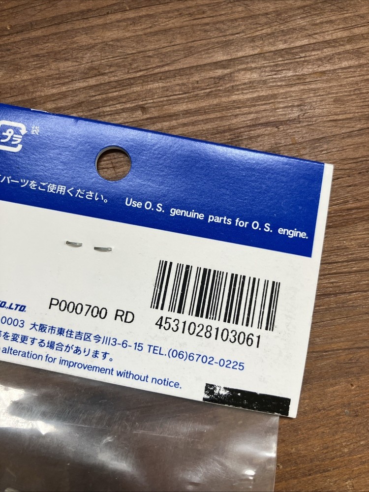OS Engine 21711000 Needle Valve Assembly for 15FP-S
