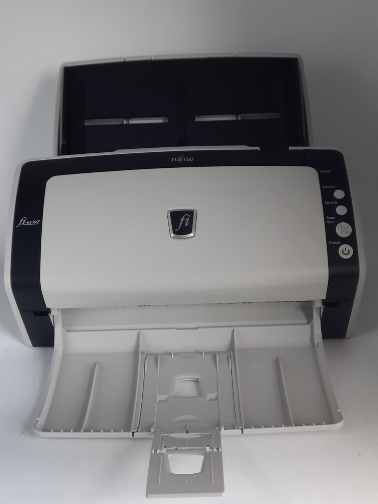 Fujitsu Fi-6130z Document Scanner-(With Power Cord/USB Cable/USB Drivers)-TESTED