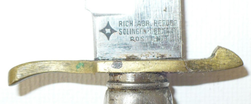 OLD HERDER GERMAN HUNTING KNIFE DAGGER
