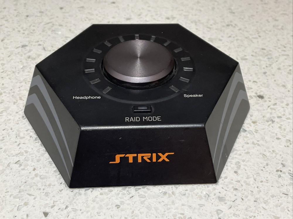 ASUS STRIX RAID PRO Sound card Remote Only, Please Read Ad Description.