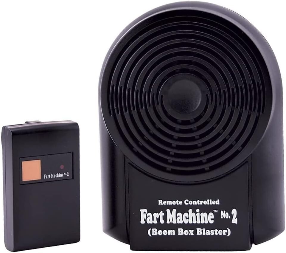 Remote Controlled FART Machine #2 - FUNNY BOOM BOX Technology - LATEST VERSION!