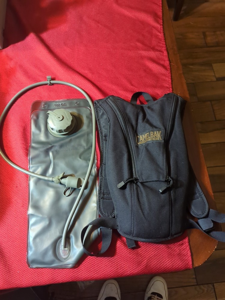 Camelbak Maximum Gear Stealth Hydration Pack With 100oz Bladder Black