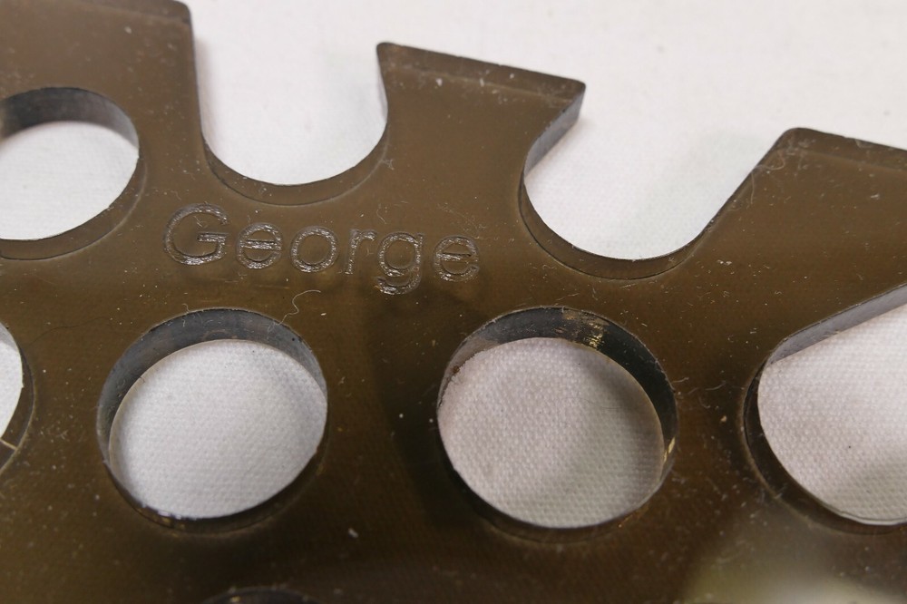 Personalized Name Billiard Bridge made by LongShot - Mechanical Pool Bridge V2