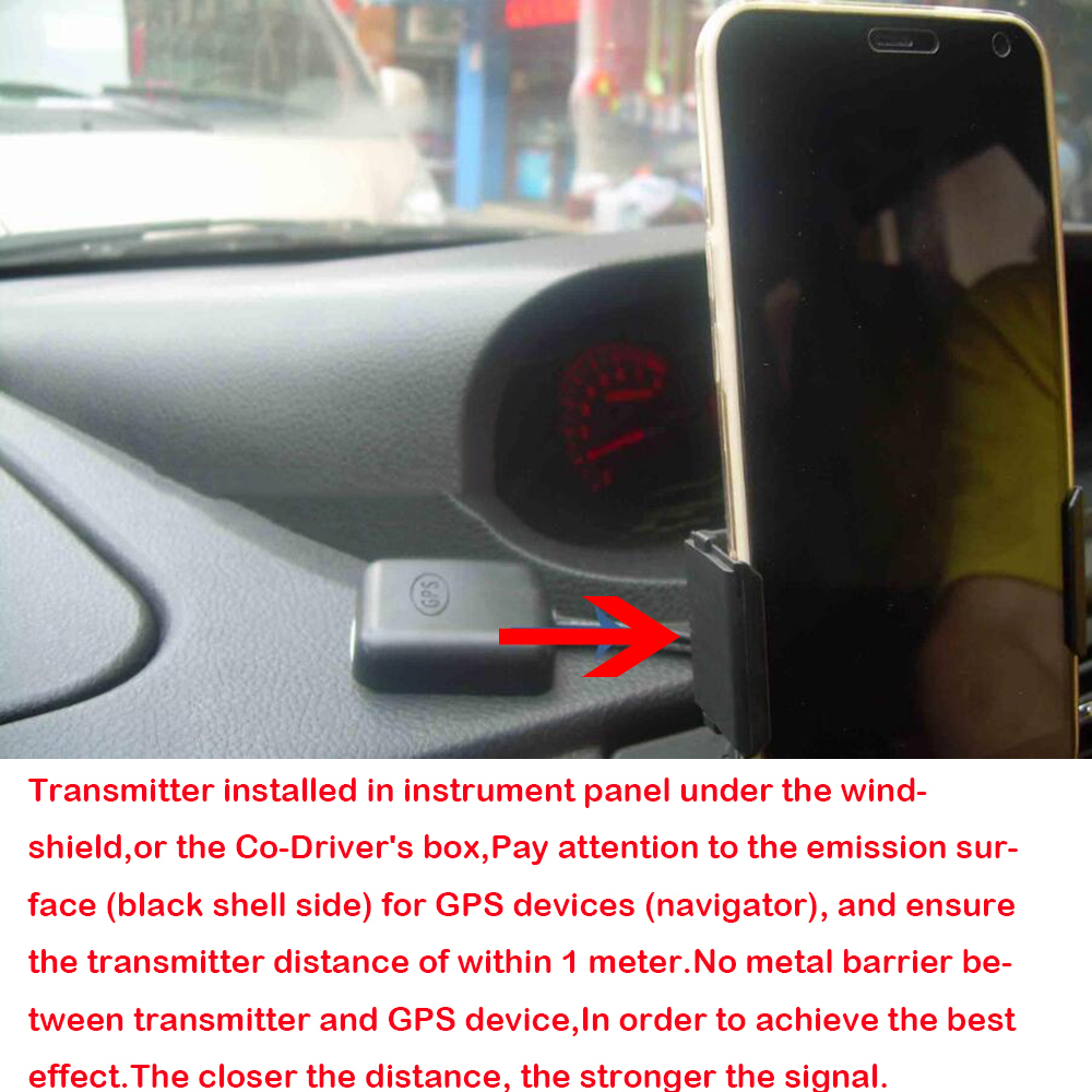 GPS Antenna Amplifier Receiver Repeater for iPhone Android Phone Car navigation