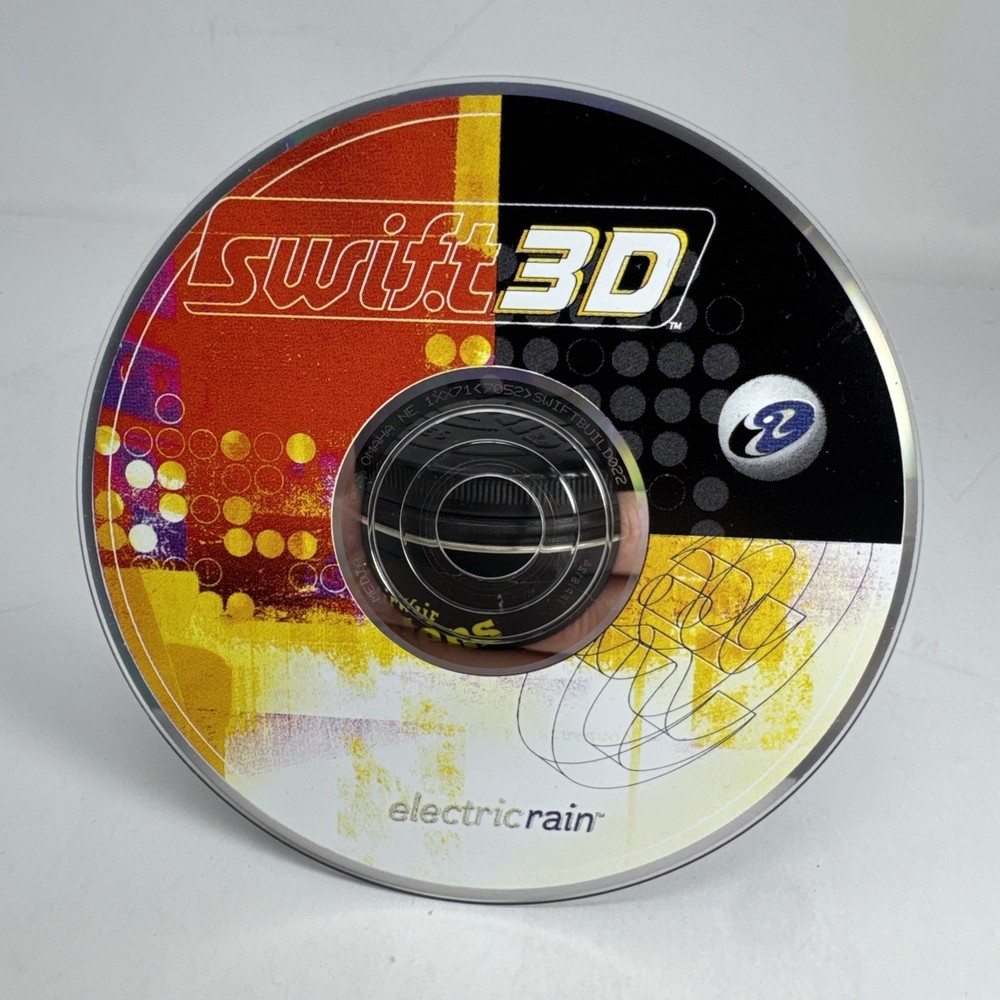 RAVI Electric Rain Swift 3D Dimensional Vector Graphics Tool Windows