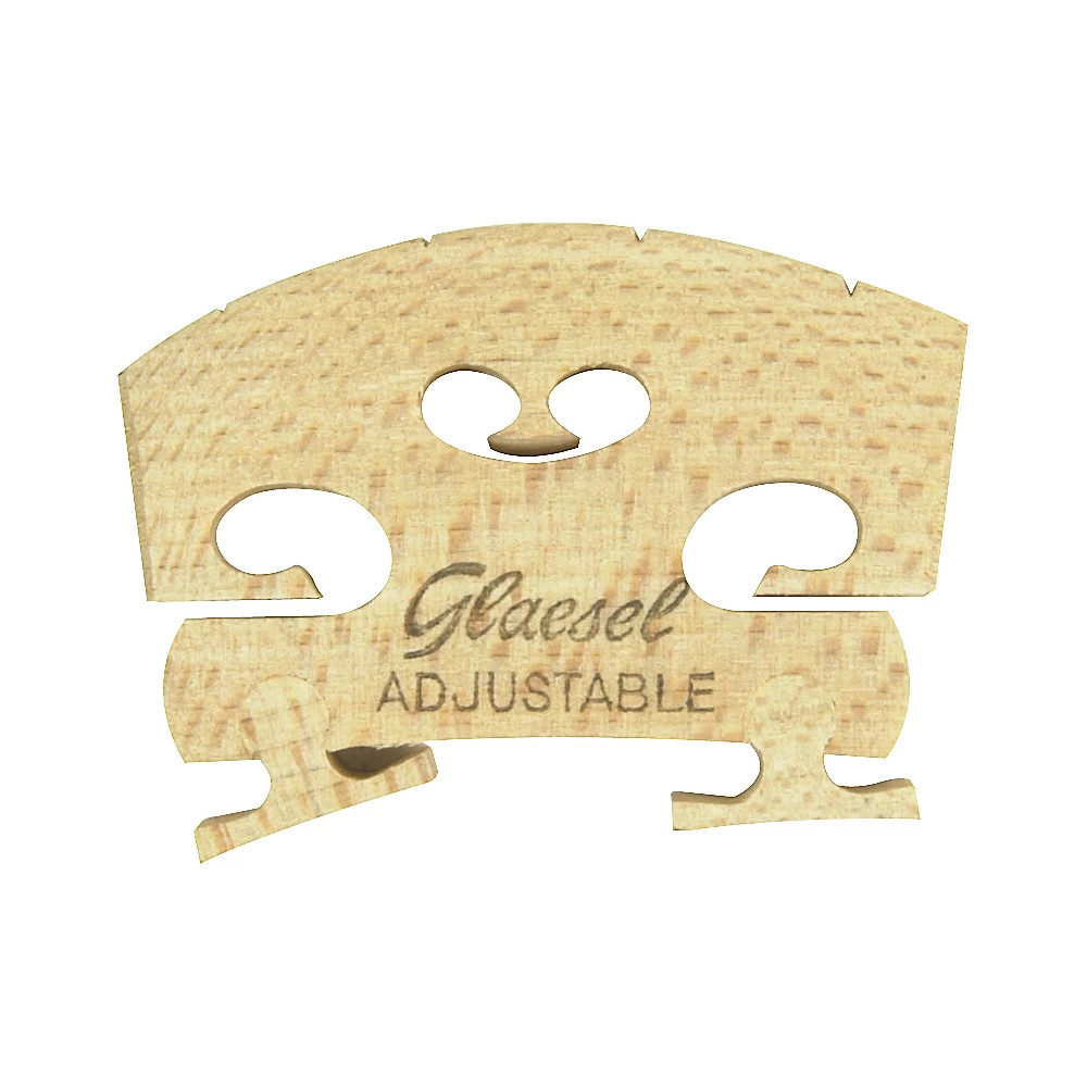 Glaesel Self-Adjusting 3/4 Violin Bridge Medium