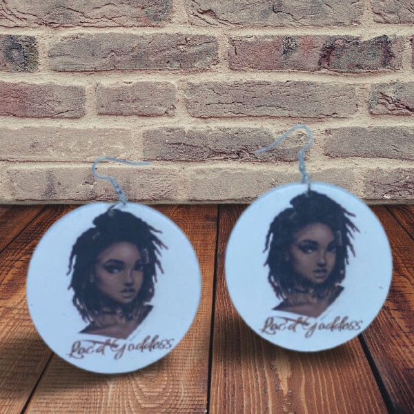 Loc’d Goddess Drop/Dangle Earrings