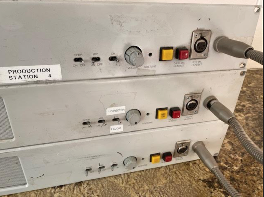 RTS Systems Intercom RMS300 w/ Micrphone & Speaker - From Oprah Winfrey studios