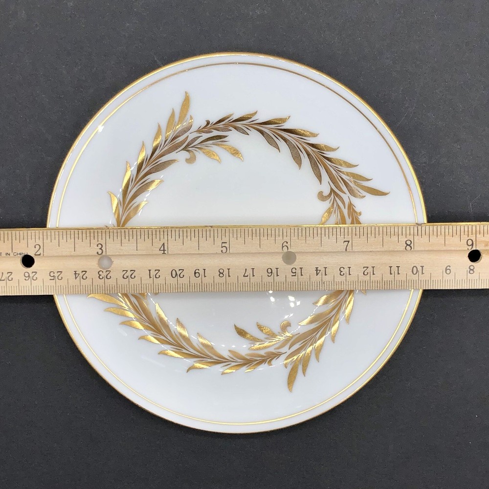 Minton Malta Gold H4901 Bone China 3pc Place Setting /b