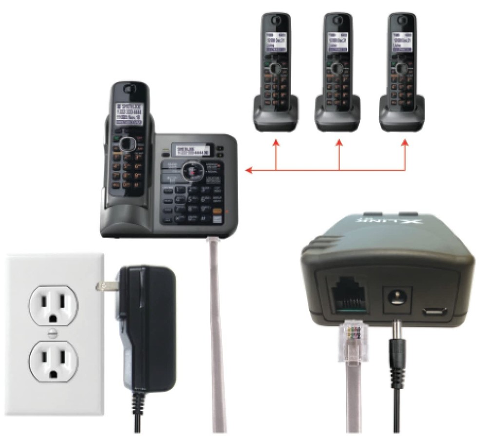 Xtreme Technologies XLink BT - Original Bluetooth Cell to Home Black
