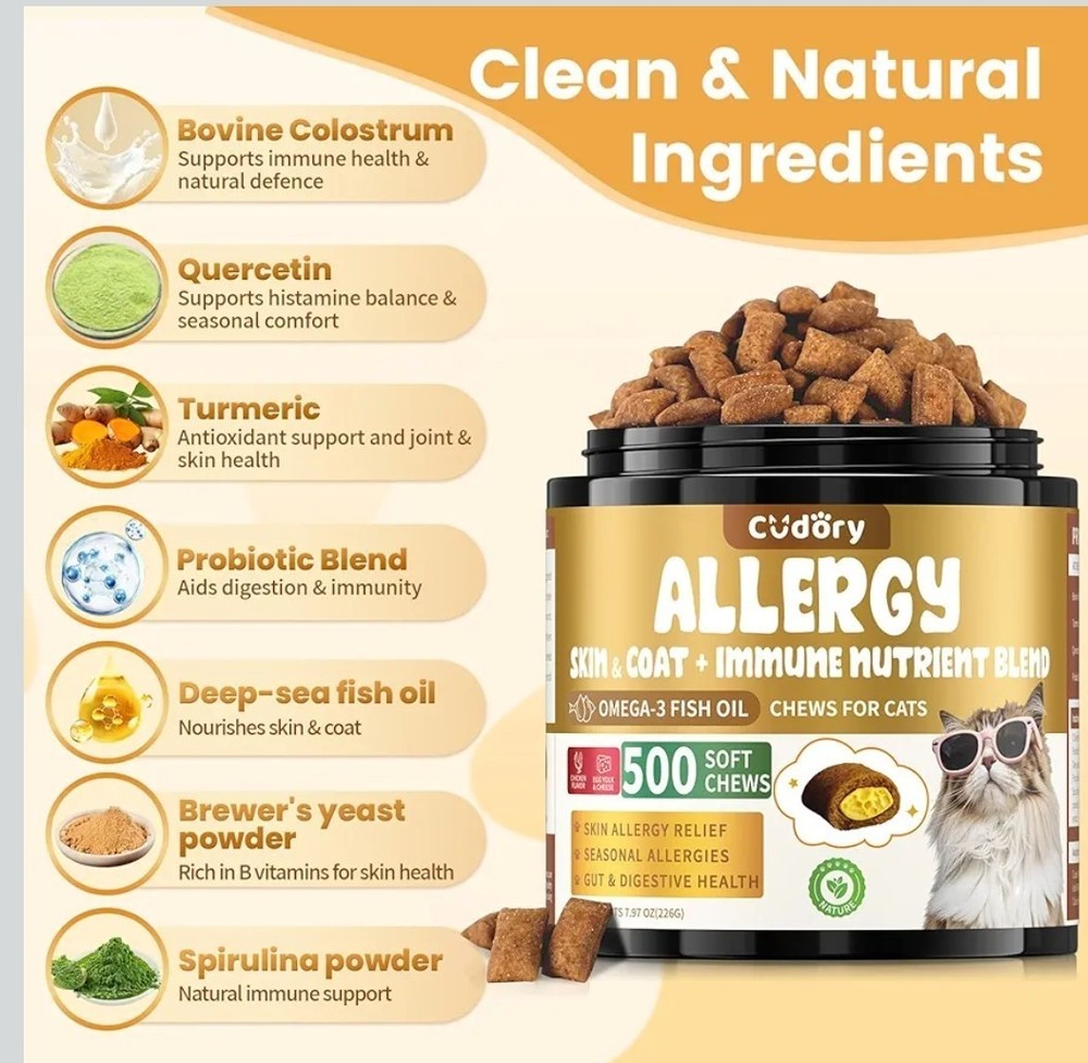 Cat Allergy Relief for Cats