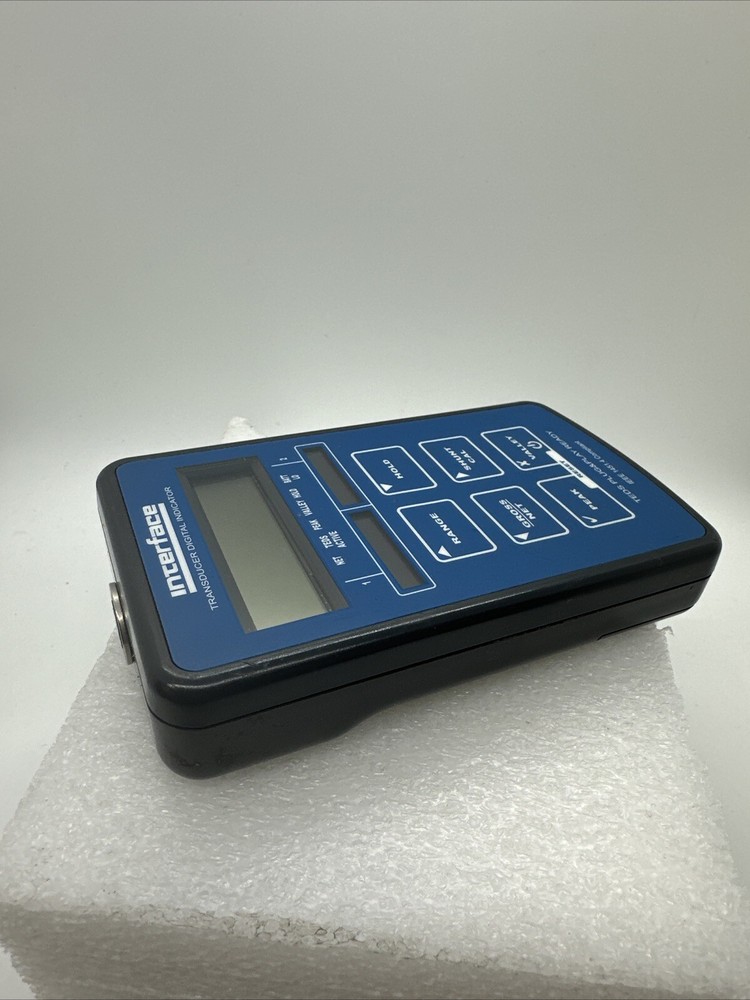 Interface 9320-1 TEDS Hand Held Transducer digital indicator load Cell*Pre-Owned