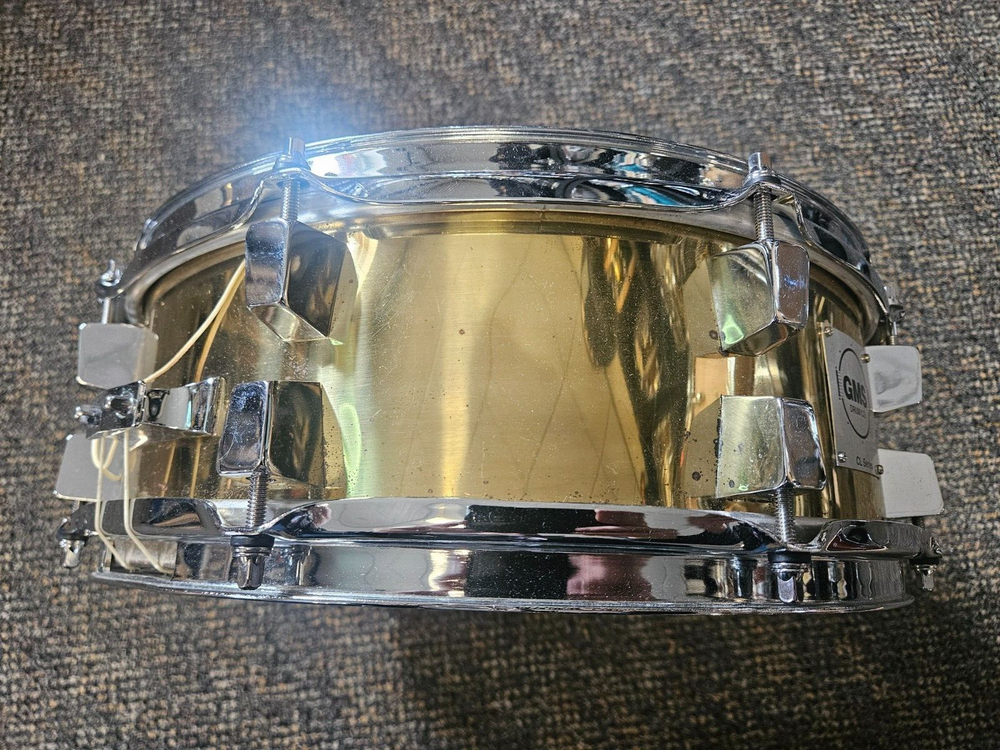 GMS CL Series Brass Snare Drum