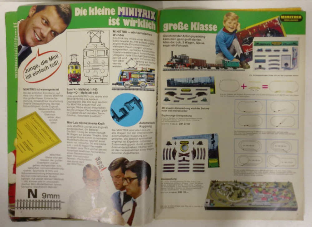Minitrix 1969 Train Catalog