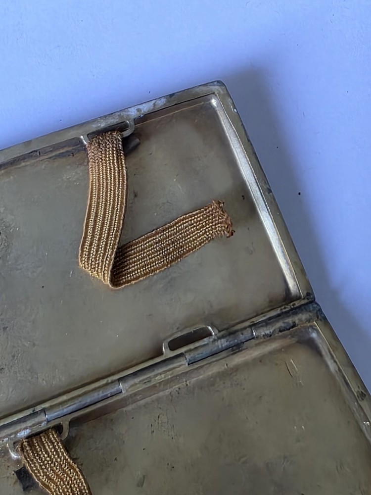 Vintage 875 SILVER CIGARET CASE 875 A8