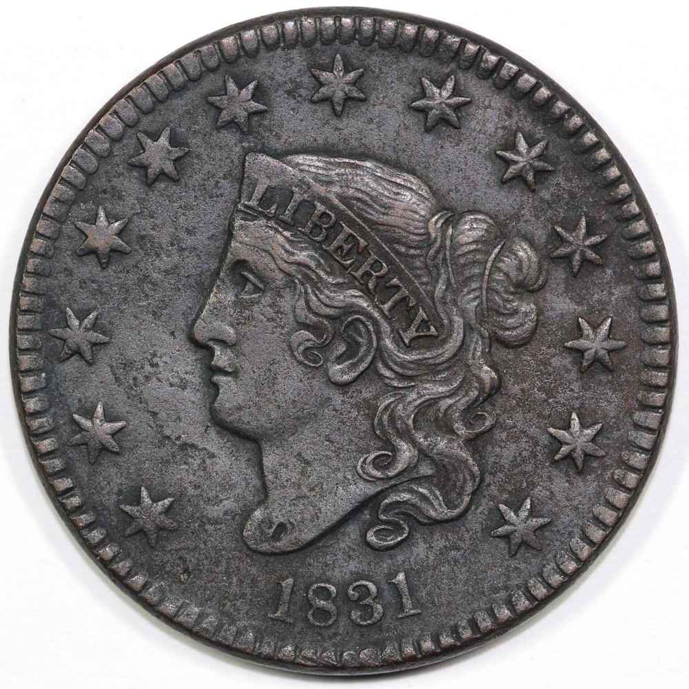 1831 1c Matron Head Large Cent