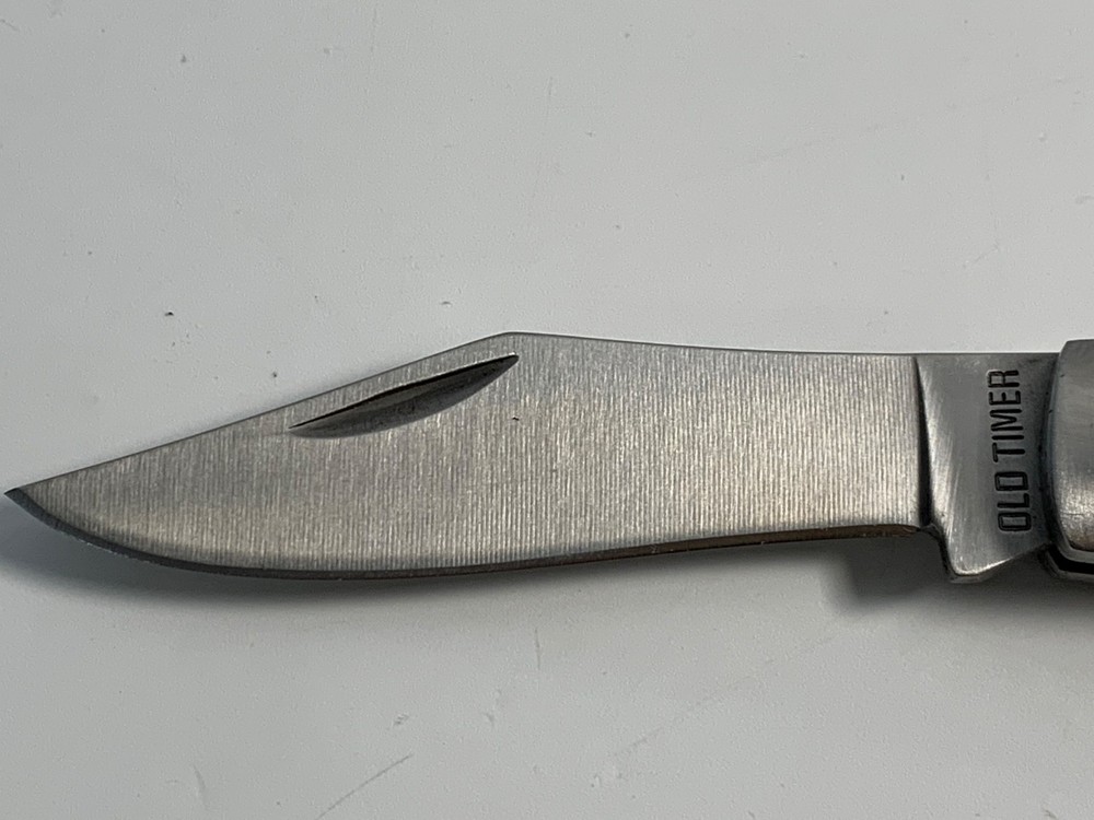 Old Timer 1158651 Folding Knife 3" Clip Point Blade