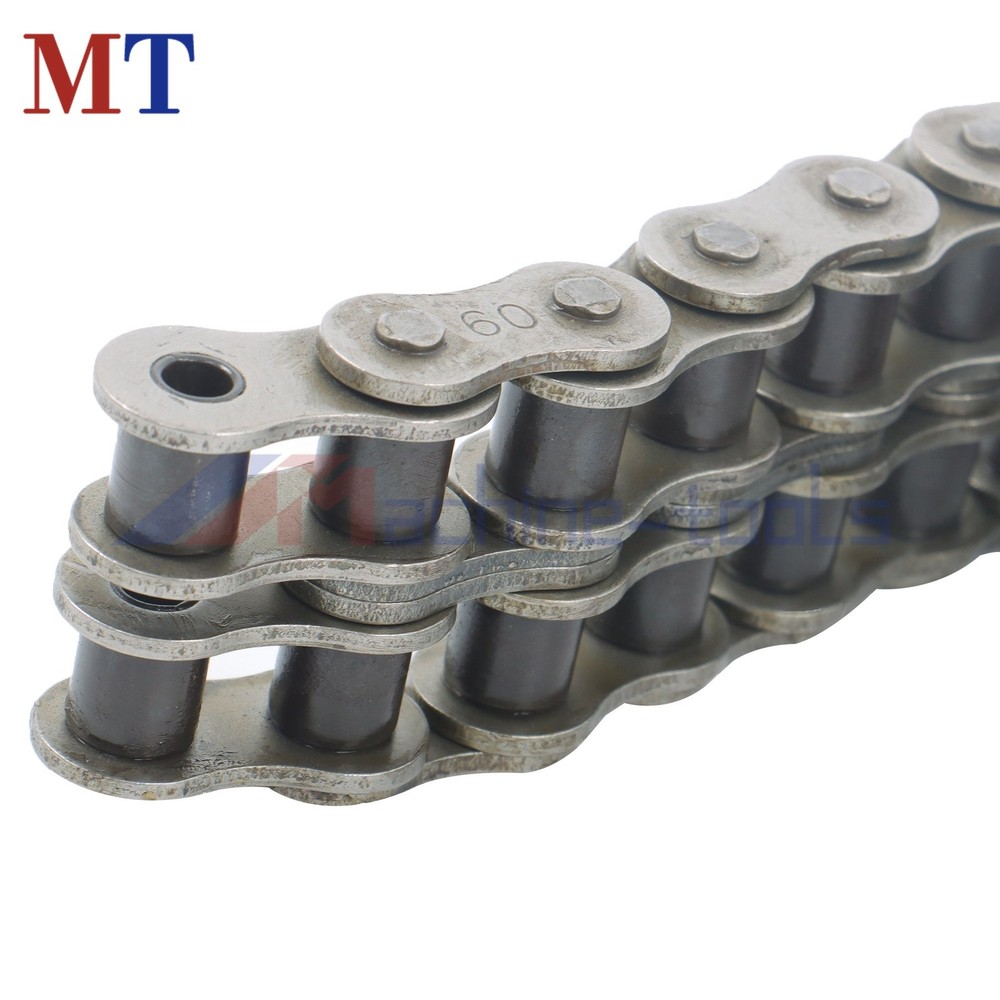 #60-2 Roller Chain Double Strand 10 Feet plus Connecting Master Link#60-2 Roller