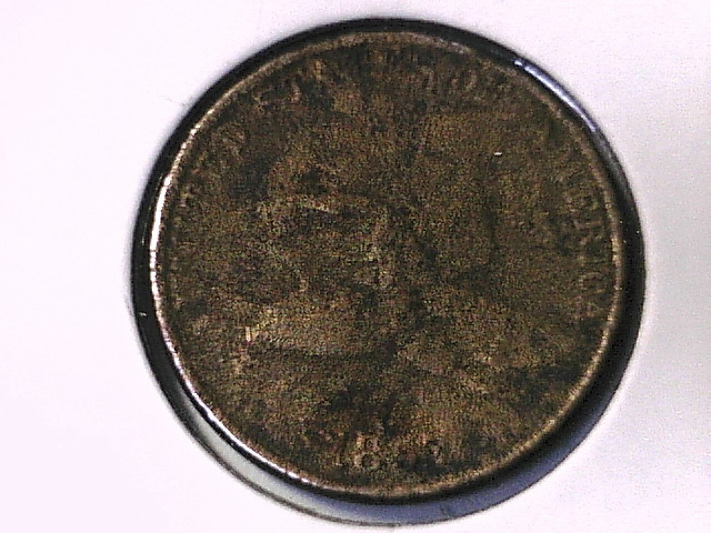 1857 Flying Eagle Cent Genuine Raw Ungraded 00645