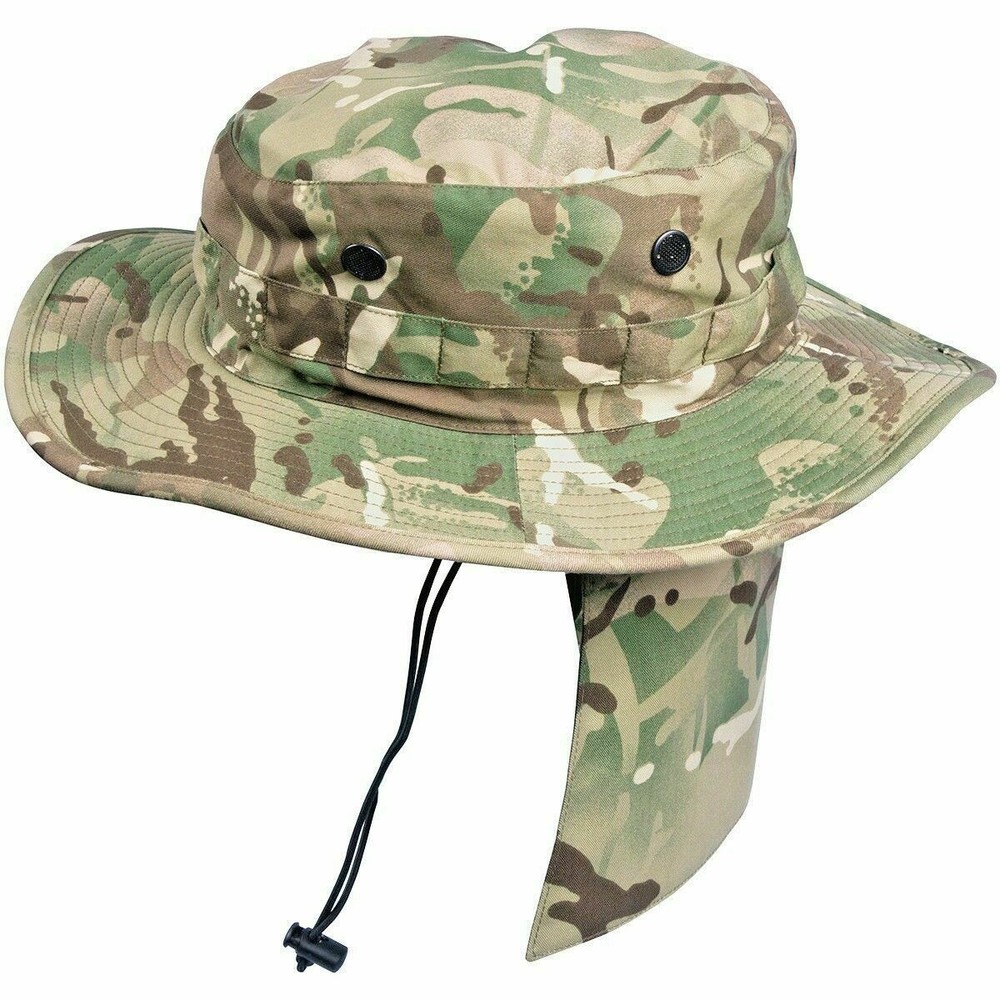 BRITISH FORCES ISSUE MTP Multicam BUSH HAT / BOONIE HAT - Various sizes