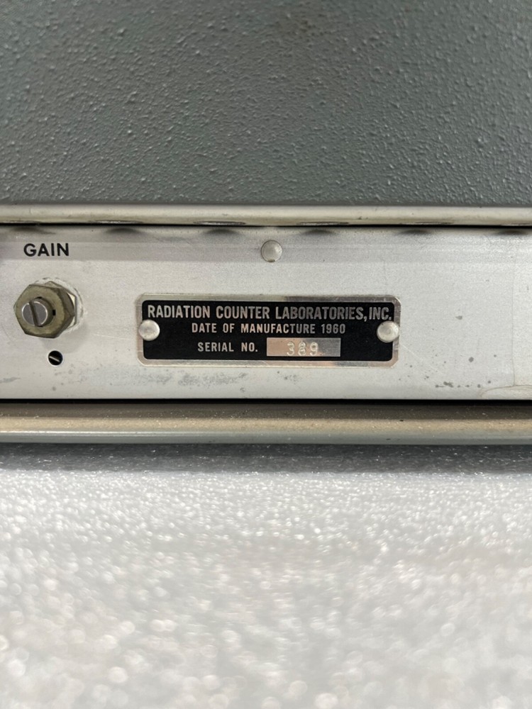 RCL, Inc. Model- 20306 Scaler-Rate meter