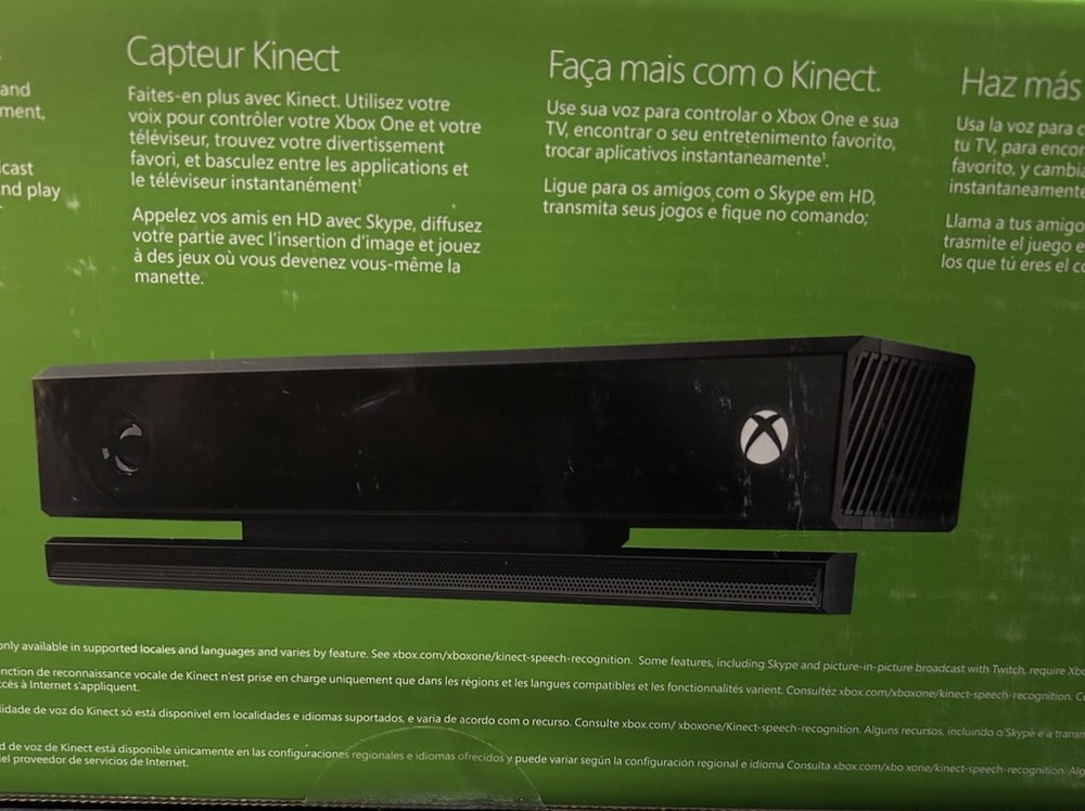 Microsoft Xbox One Kinect Motion Sensor - Black - New - Never Opened