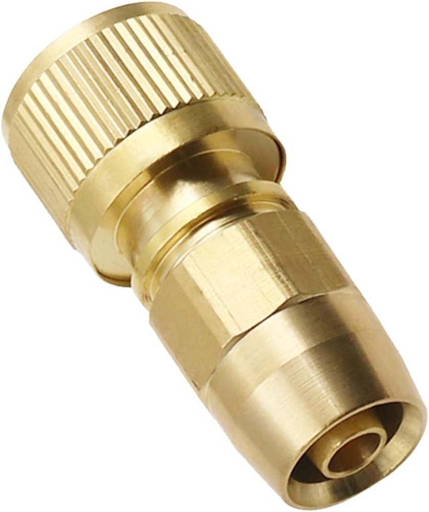 Expandable Garden Hose Repair Kit, Solid Brass 0.24 inches,