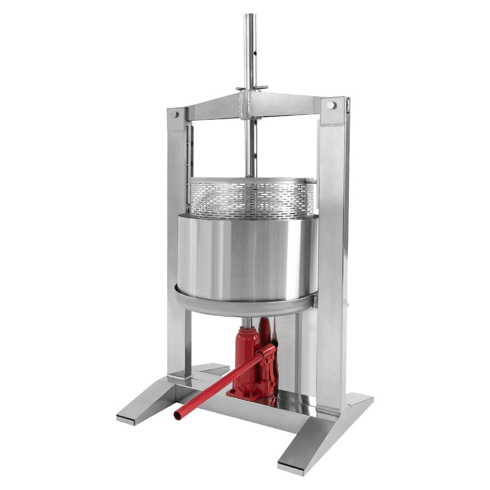 Fruit Press Crusher Grinder Apple Juice Wine Cider & Hydraulic Jack Fruit Press