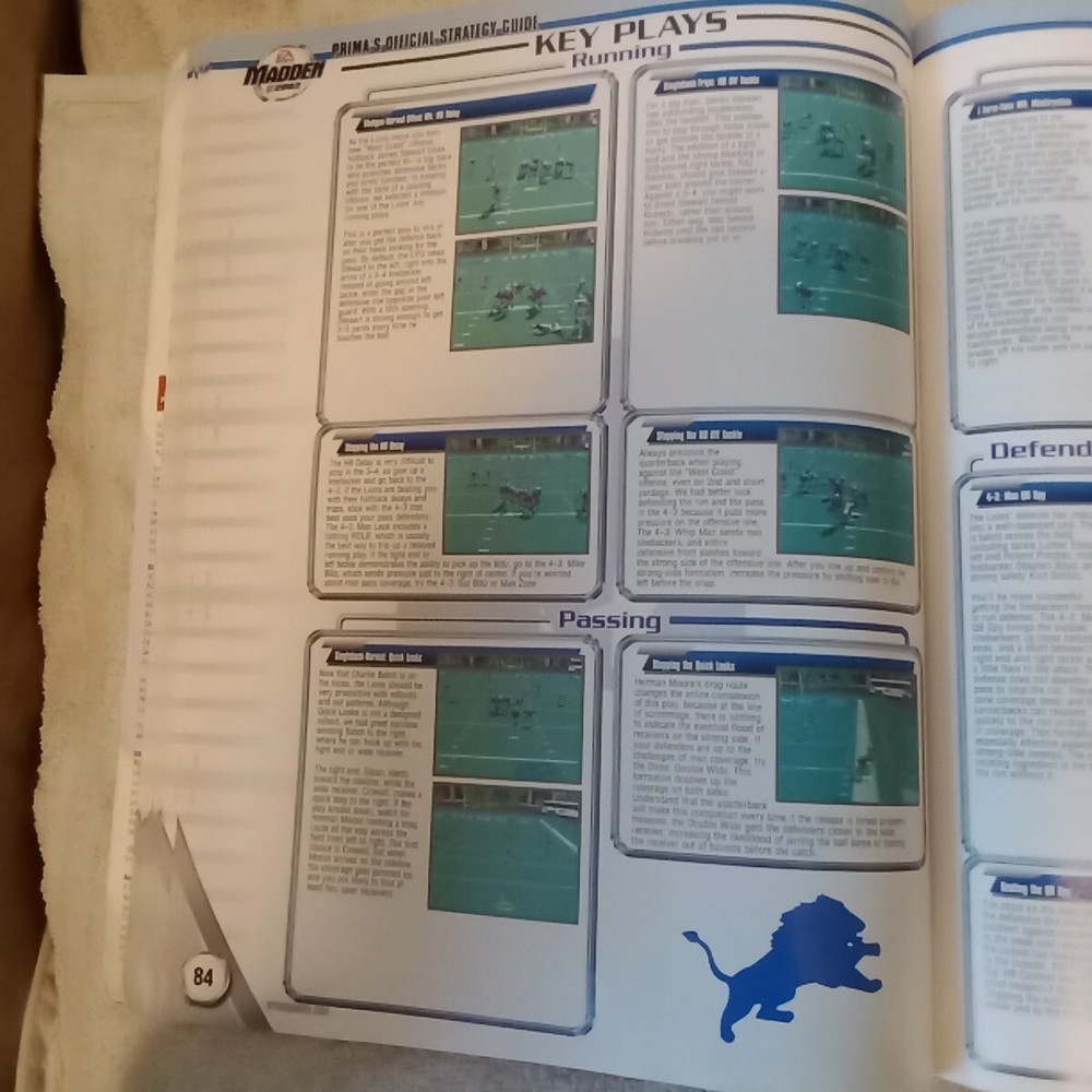 Primas John Madden 2002, and 2003, Strategy Guide. Classic Video Gaming