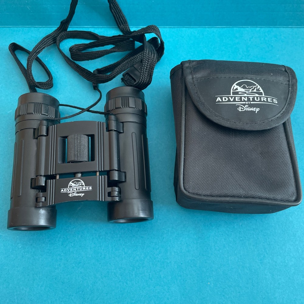 ADVENTURES BY DISNEY FOLDING BINOCULARS W/ CASE