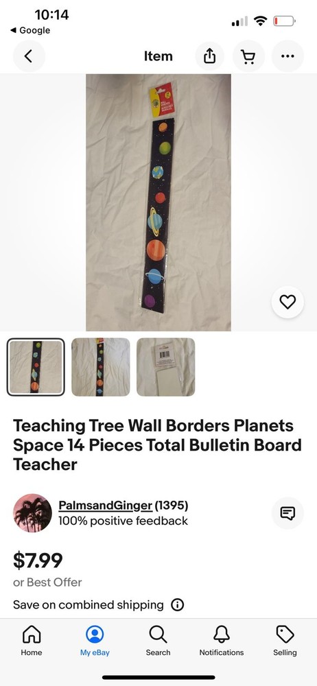 Teaching Tree Wall Borders Planets Space 14 Pieces Total