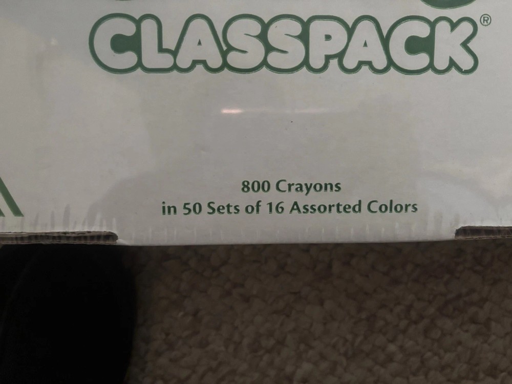 Crayons Crayons Classic 800 Crayons 50 Sets BNIB
