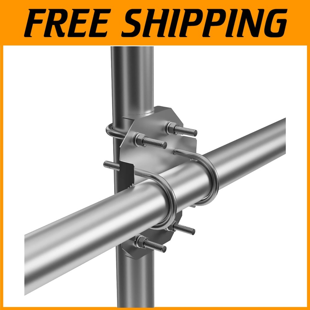 Mount Antenna Poles at 90° Angle - Kit Included=