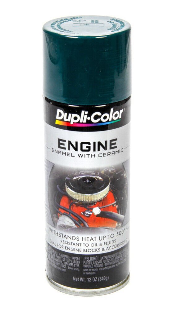 DUPLI-COLOR/KRYLON (DE1644) Hunter Green Engine Paint 12oz