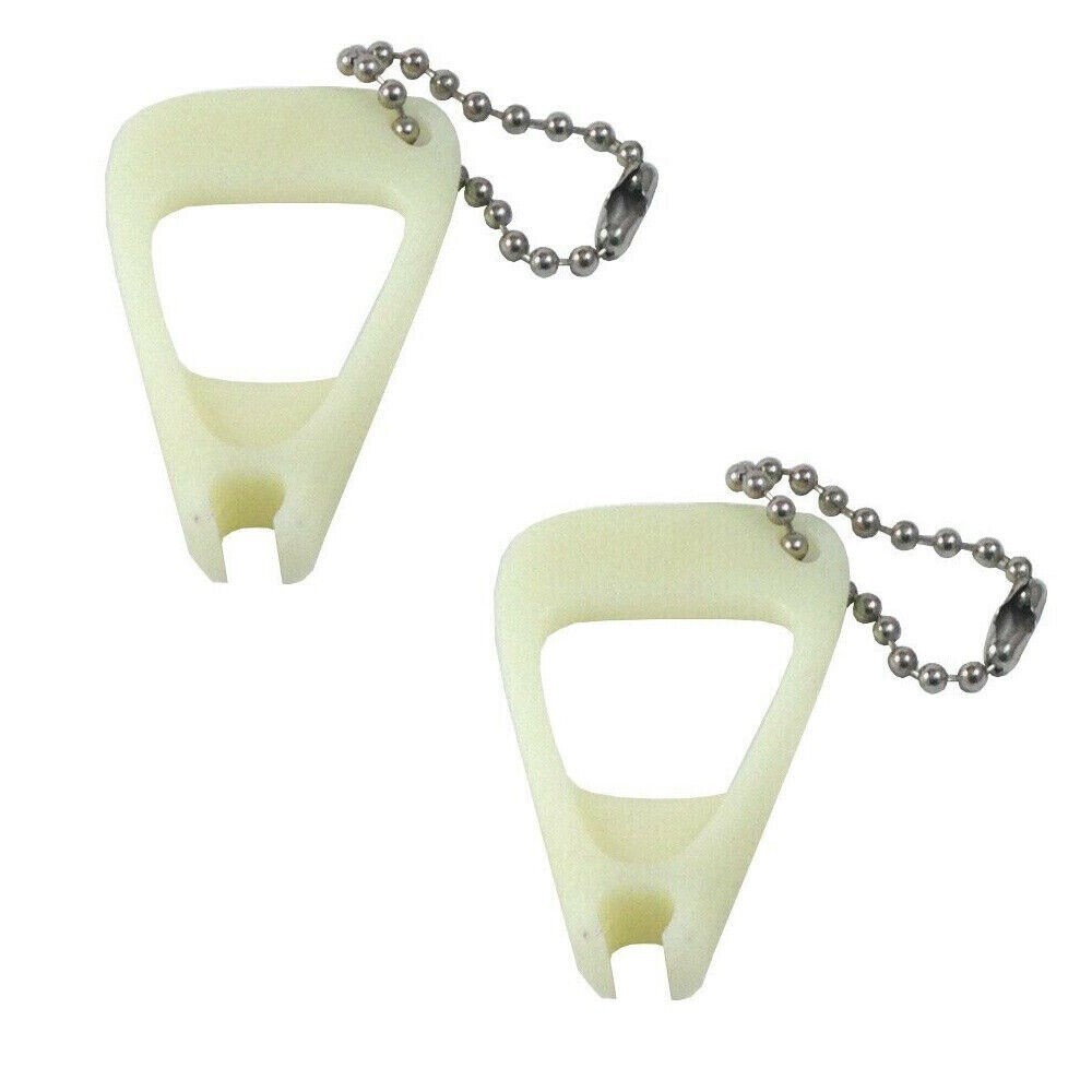 Dunlop Bridge Pin Puller Keychain Glow In The Dark 2 Pack