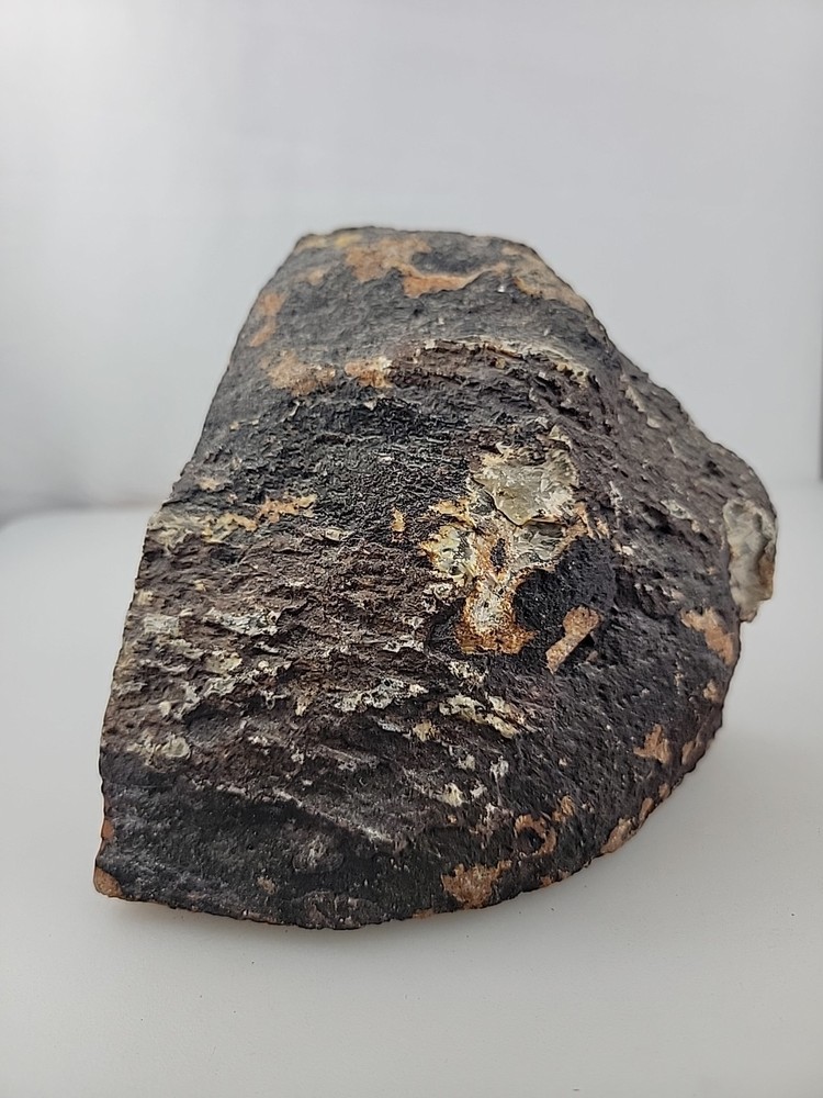5" Geode Bookend Multicolor Stone Crystal 4 Lb Corner Slice Rock Decor